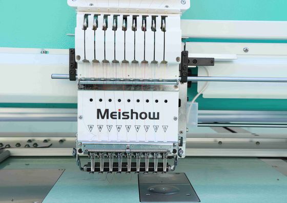 ماشین بروکری تراز کامپیوتری ماشین بروکری 9 سوزن تجاری 10 سر 1200RPM