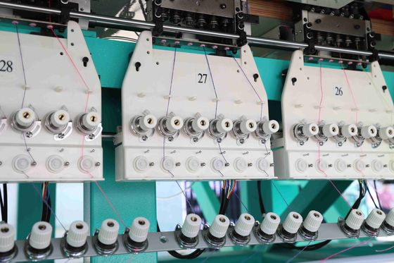 1000RPM ماشین تزئیر چینیل 6 سوزن 15 سر ماشین تزئیر خودکار کامپیوتری