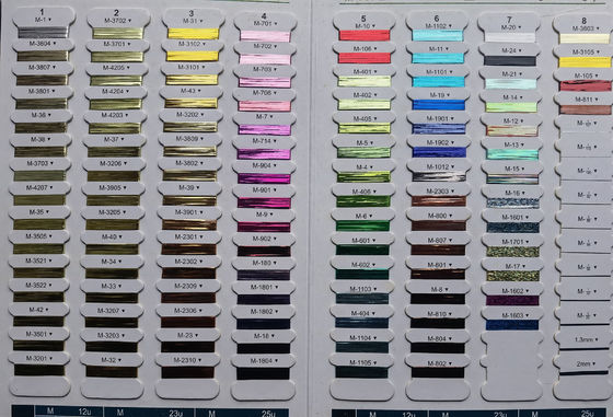 رشته 100٪ پلی استر طراحي 120D رشته طراحي کامپیوتری